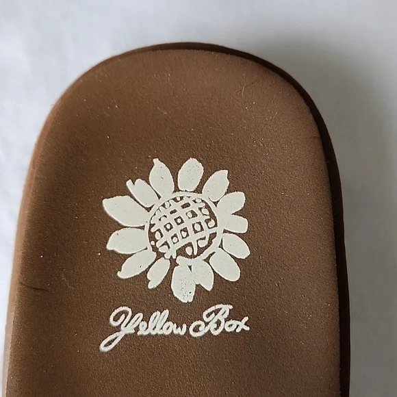 Yellowbox size 10 blue sandals - Picture 3 of 5